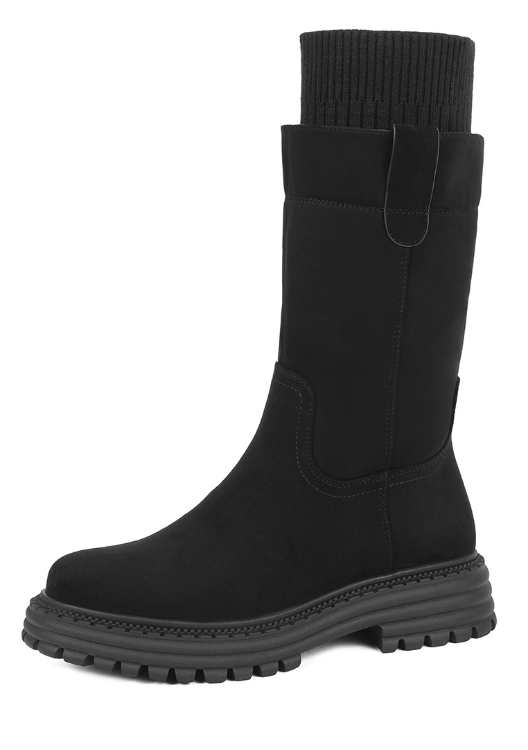 

Полусапоги женские T.Taccardi YN24AW-73 черные 38 RU, Черный, YN24AW-73