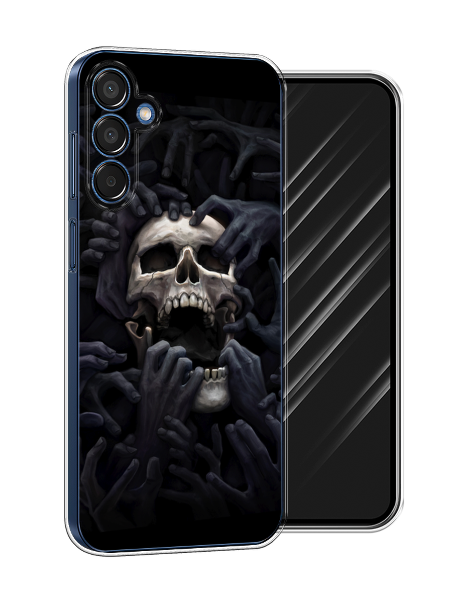 

Чехол Awog на Samsung Galaxy M15 5G "Череп 29", Черный;серый, 2109550-1
