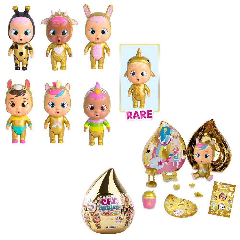 Кукла IMC Toys Cry Babies Magic Tears GOLDEN EDITION 7 видов, дисплей 12 шт imc toys кукла cry babies magic tears серии golden edition