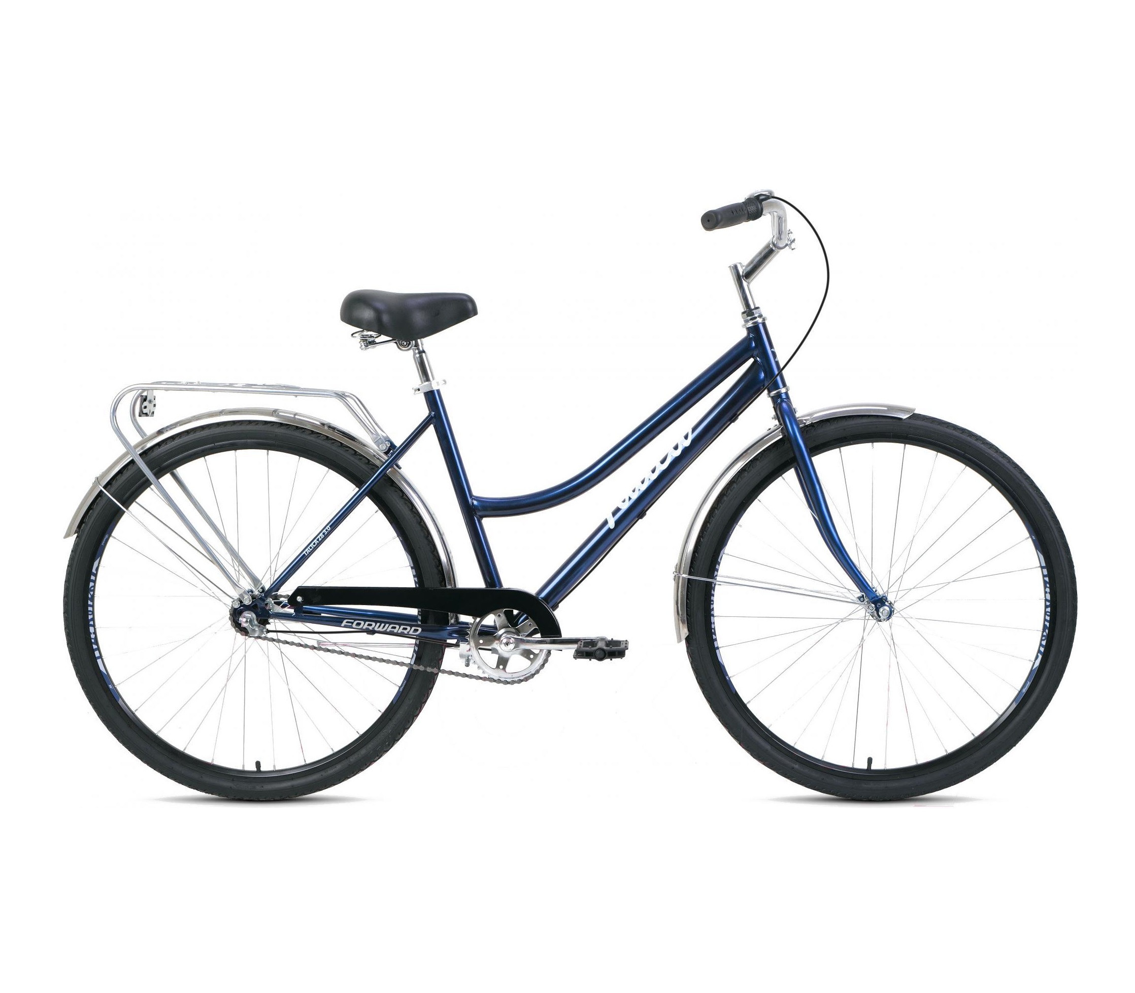 фото Велосипед 28" forward talica 28 3.0 20-21 г 19" темно-синий серебро rbkw1c183005
