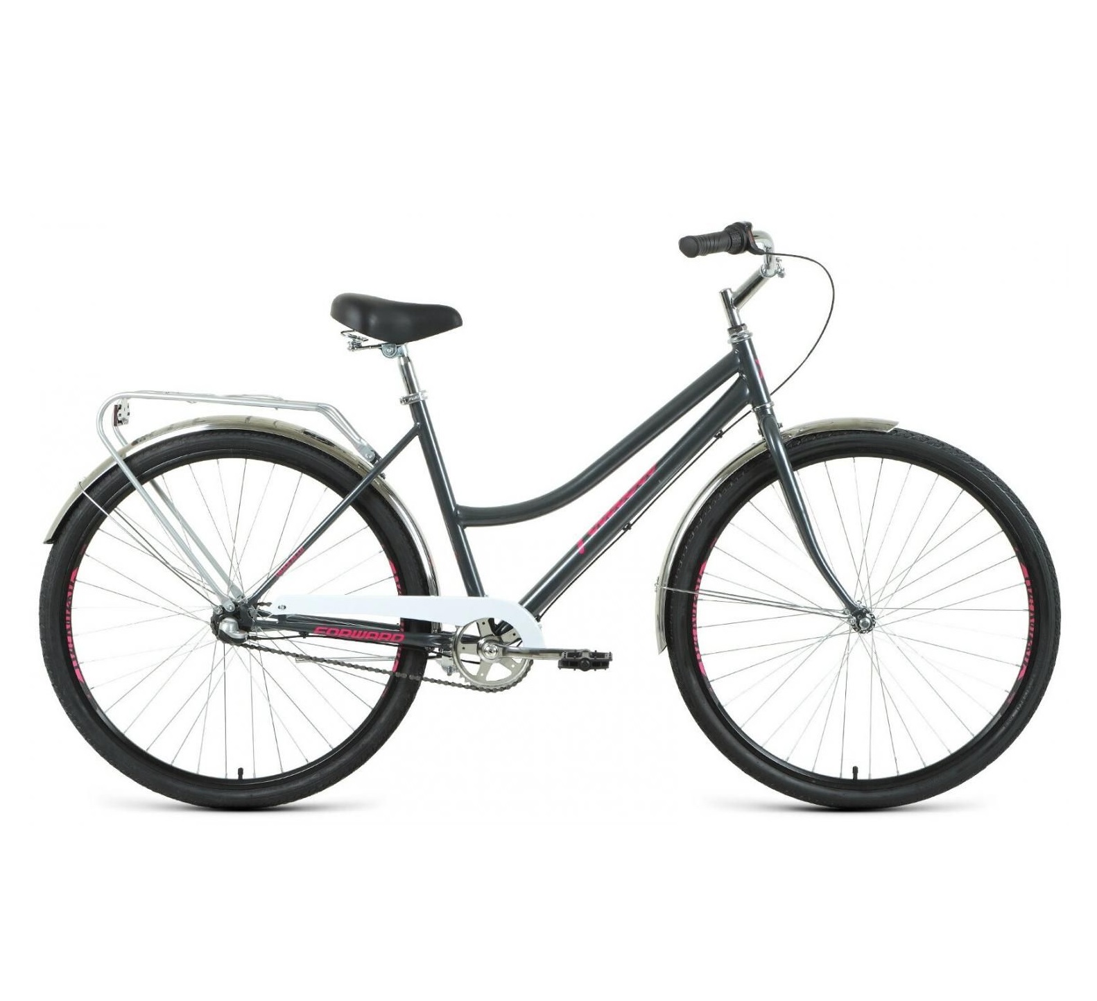Велосипед Forward Talica 3.0 2021 19" темно-серый/розовый
