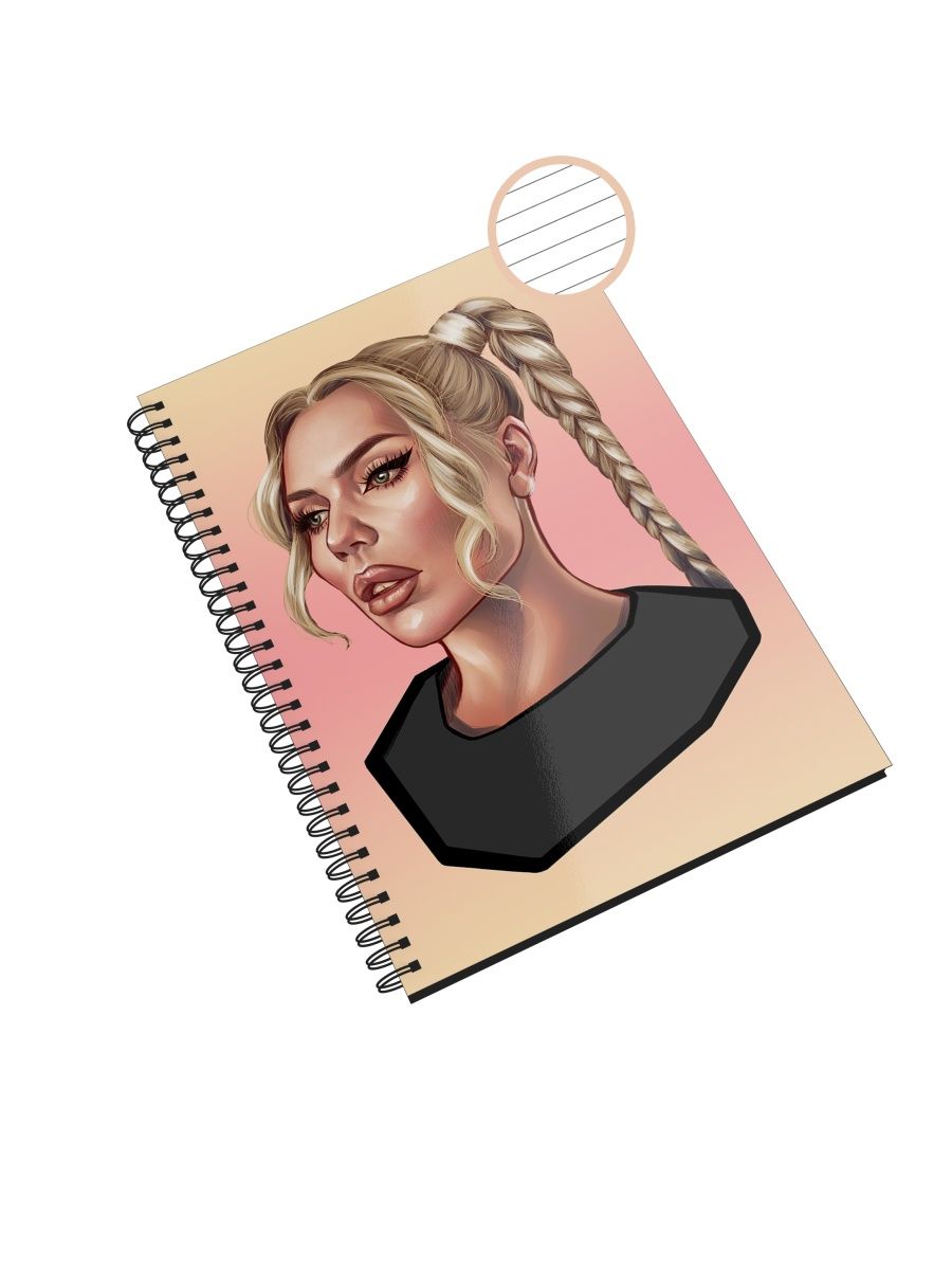 

Блокнот СувенирShop "Карина Кросс/karinakross" NP-BLKK1-A5/3 A5 48 листов в линейку, NP-BLKK1-A5/3