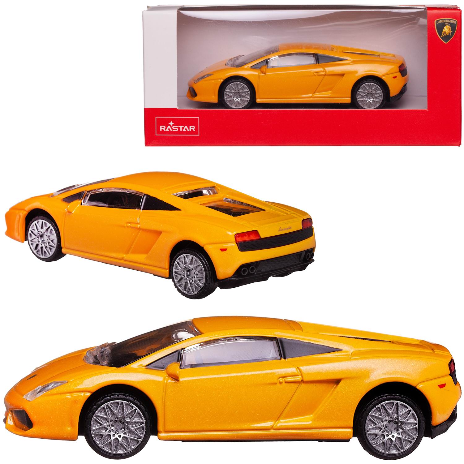 Машина металлическая 1:40 scale Lamborghini Gallardo LP560-4, цвет желтый краска спиртовая jim scale желтый 10 мл 07 070