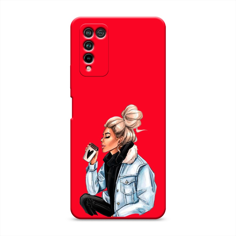 

Чехол Awog на Honor 10X Lite "Cute girl"