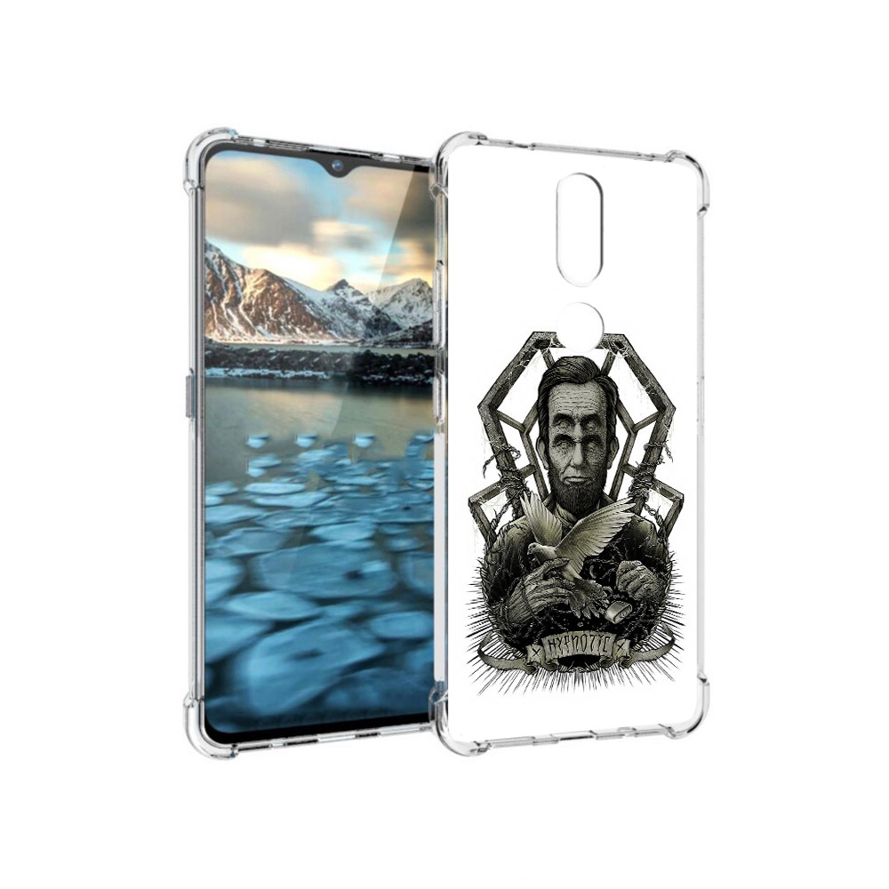 

Чехол MyPads Tocco для Nokia 2.4 франклин абстракция (PT227049.107.662), Прозрачный, Tocco