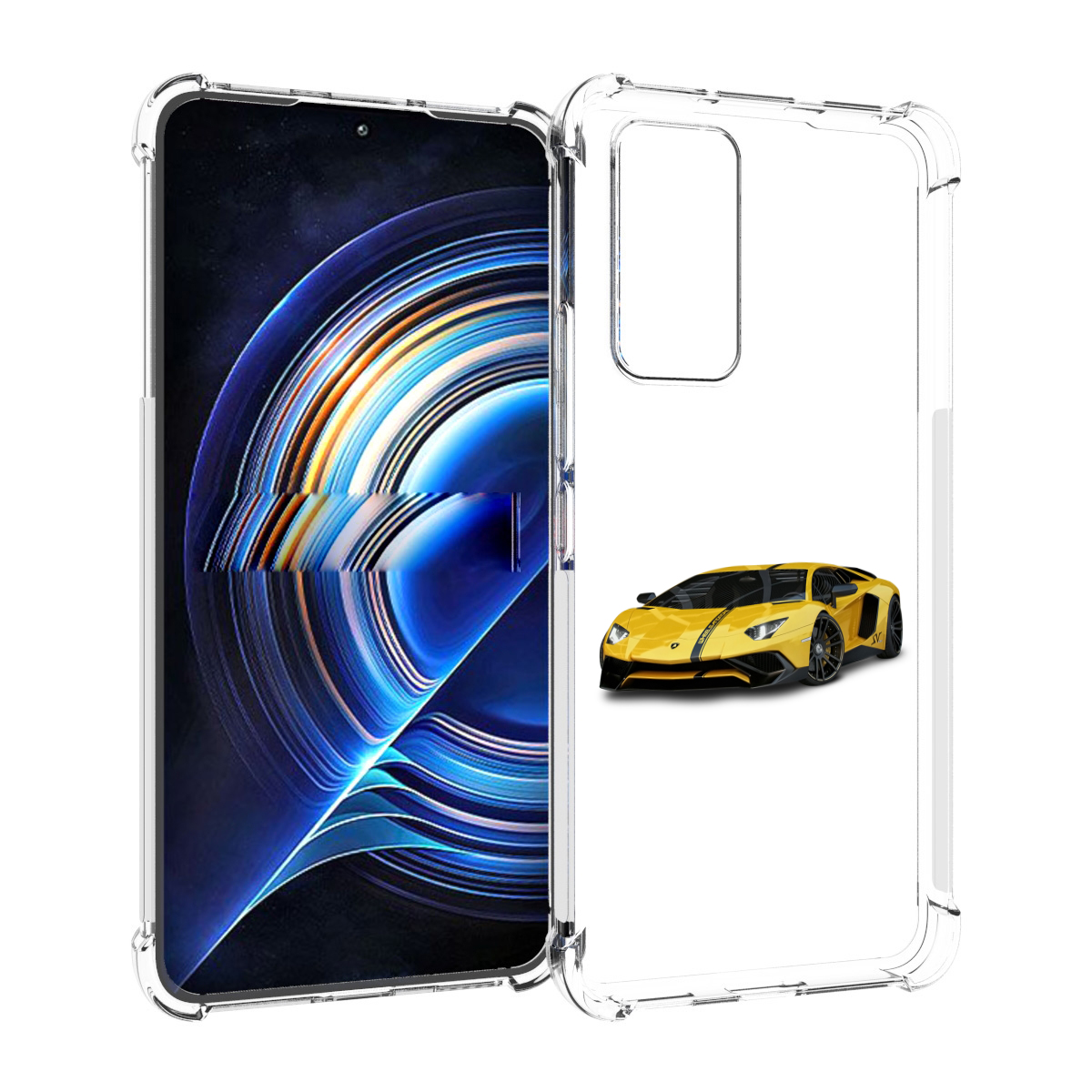 

Чехол MyPads Ламбо мужской для Tecno Camon 19 Neo, Прозрачный, Tocco