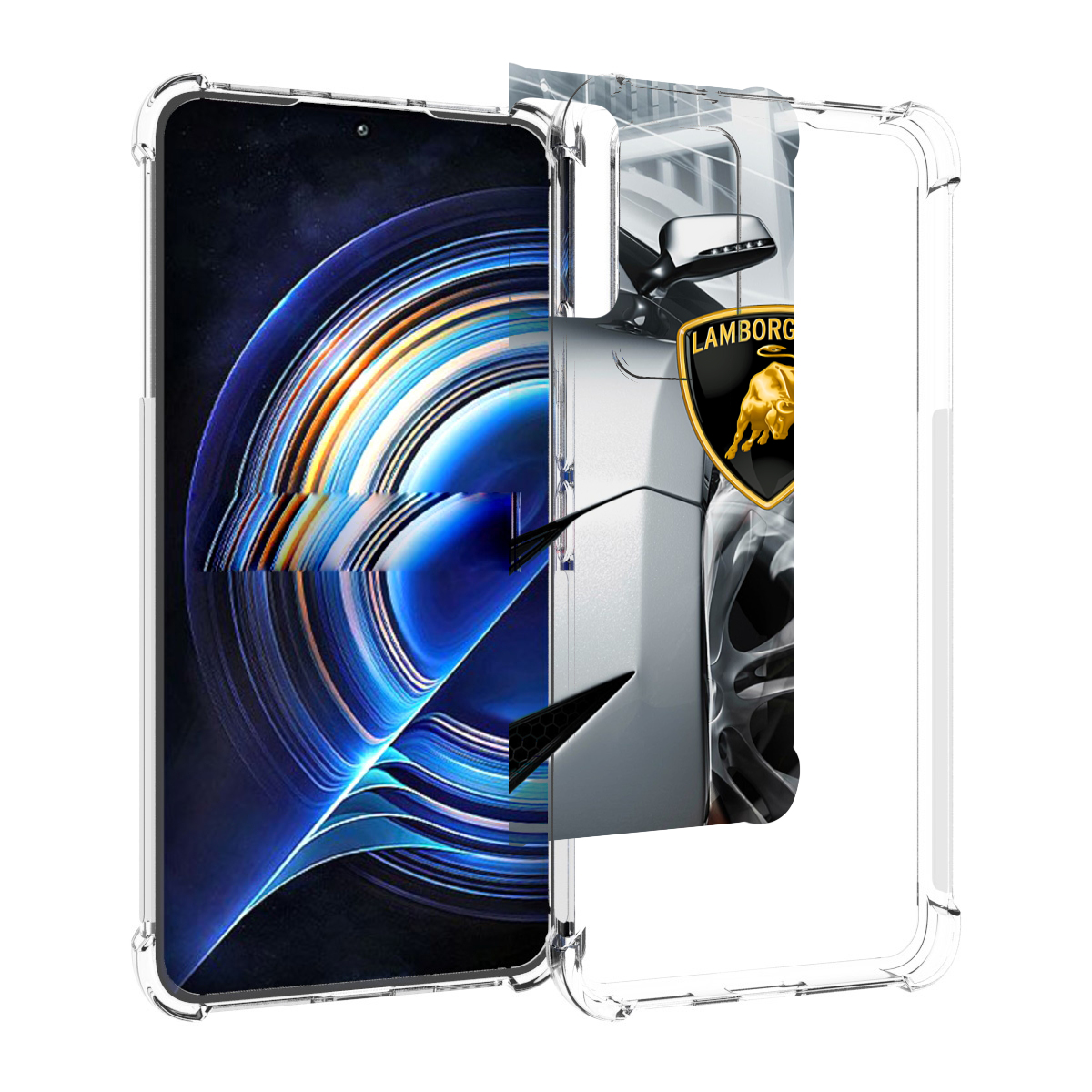 

Чехол MyPads Ламборгини мужской для Tecno Camon 19 Neo, Прозрачный, Tocco