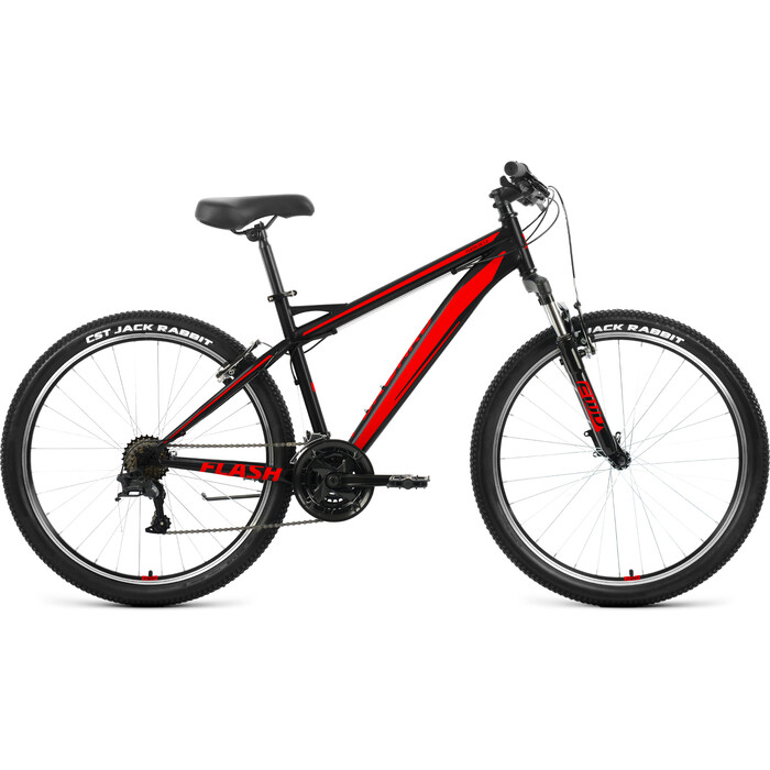 фото Велосипед 26" forward flash 26 1.2 черный красный 2022 г 19" rbk22fw26663