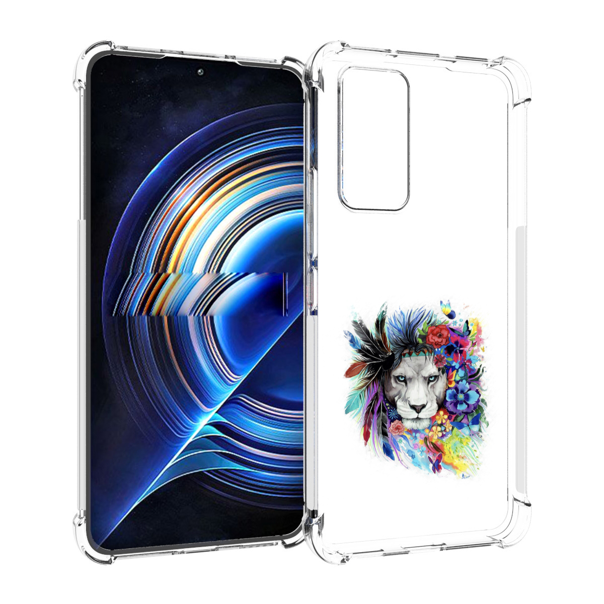 

Чехол MyPads Лев 2 для Tecno Camon 19 Neo, Прозрачный, Tocco