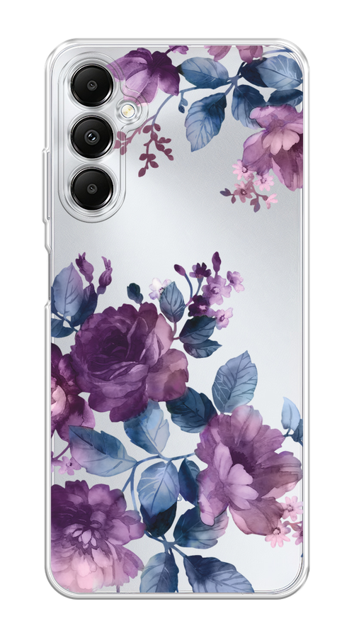 

Чехол на Samsung Galaxy A05s "Purple Blossoms", Синий;фиолетовый, 2108850-1