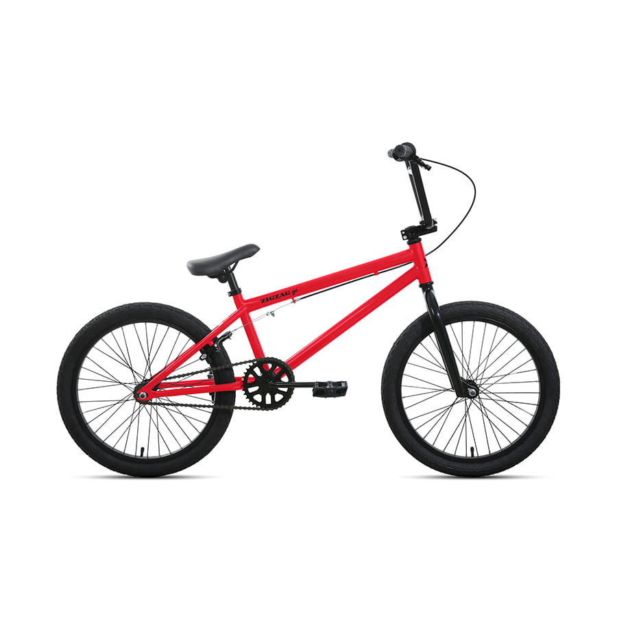 фото Велосипед forward zigzag 20 go bmx 2022 г 20,4" красный черный ibk22fw20089