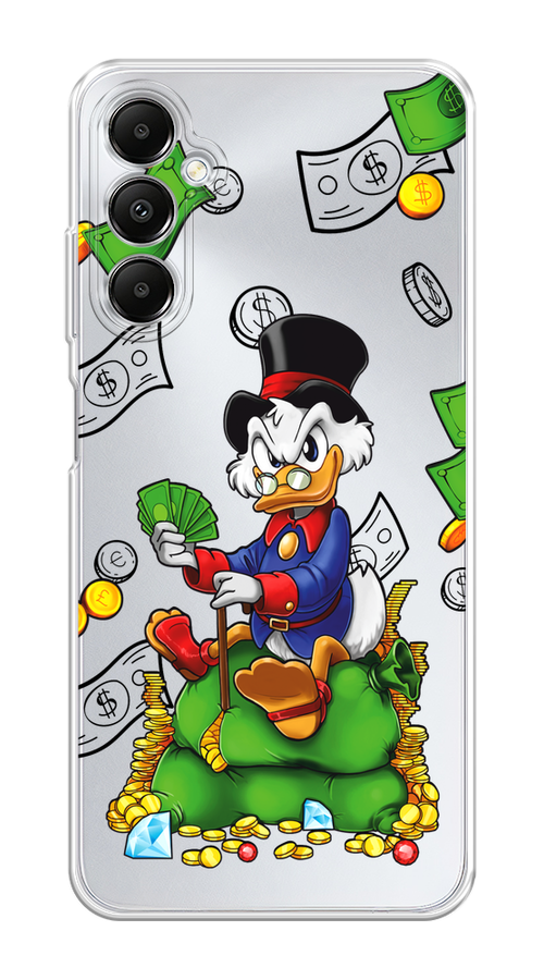 

Чехол на Samsung Galaxy A05s "Scrooge Richness", Черный;синий;зеленый, 2108850-1