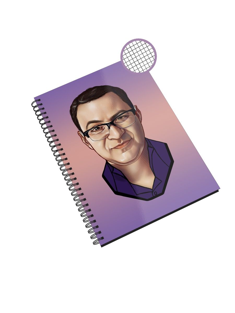 

Блокнот СувенирShop "Гарик Мартиросян/Comedy Club" NP-KMMR2-A5/2 A5 48 листов в клетку, NP-KMMR2-A5/2