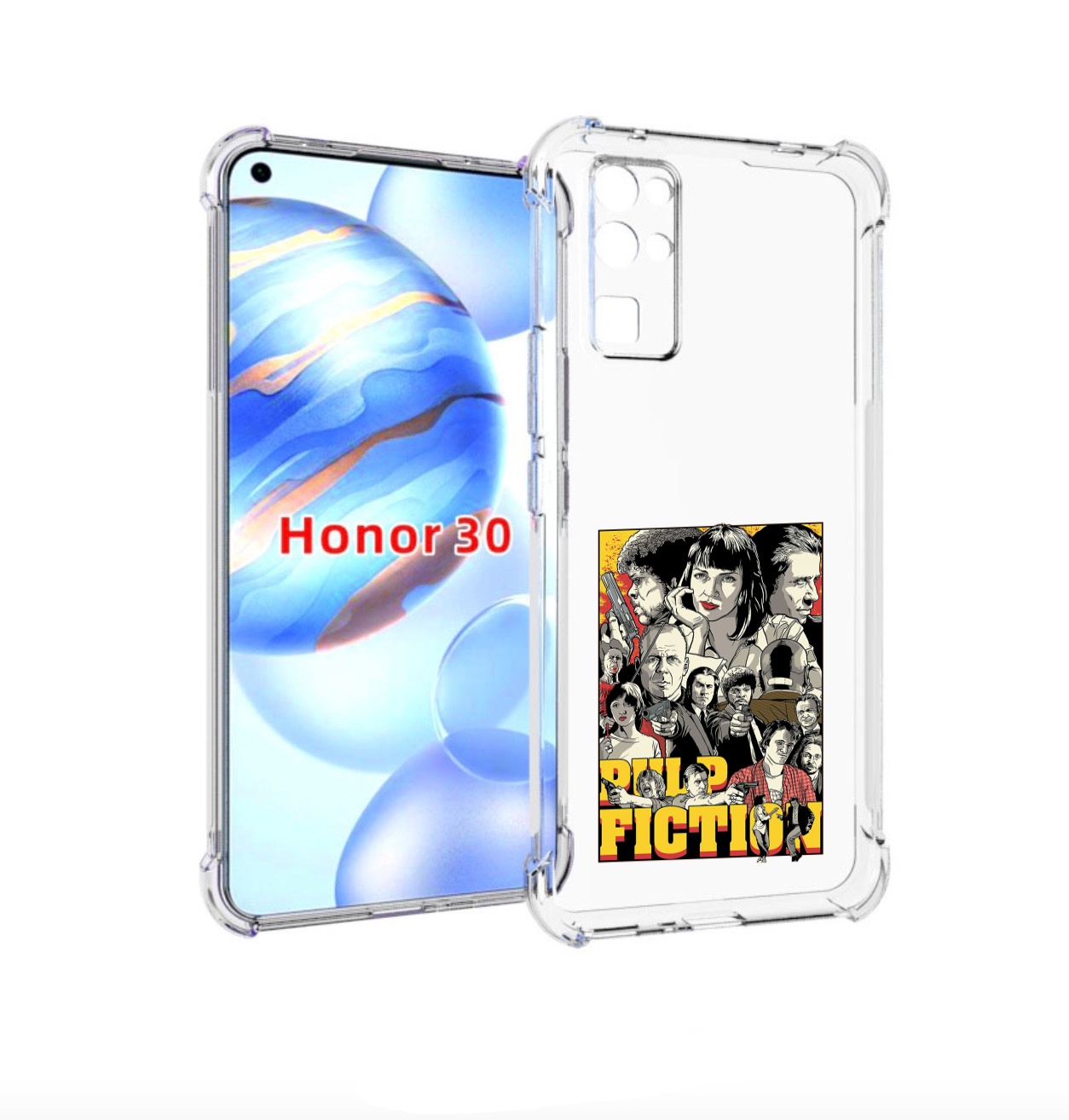 

Чехол бампер MyPads комикс картинка для Honor 30 (BMH-AN10) прот, Прозрачный, Tocco