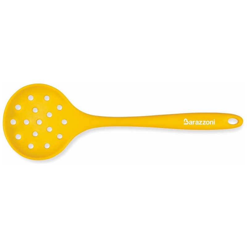 Шумовка Barazzoni My Utensil Silicone New 29.5 см желтая