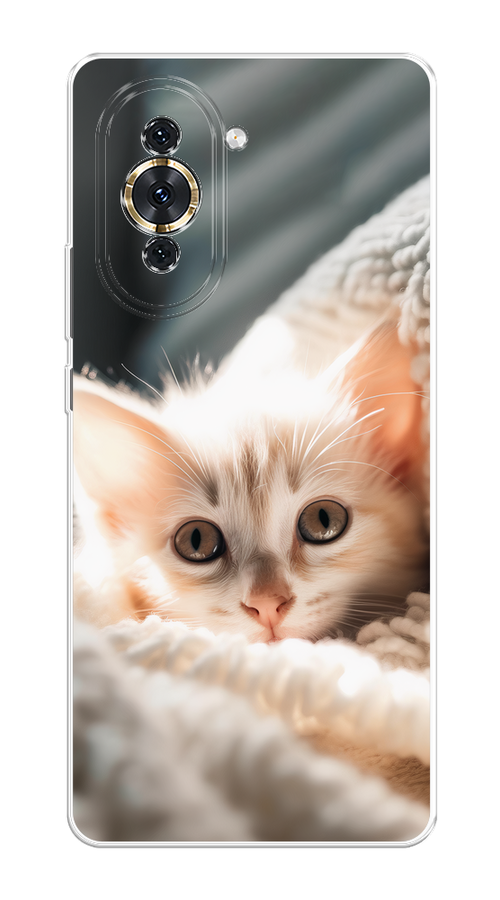 

Чехол на Huawei Nova 10 "Белый шкодливый котенок", Серый;белый;бежевый;оранжевый, 6108950-1