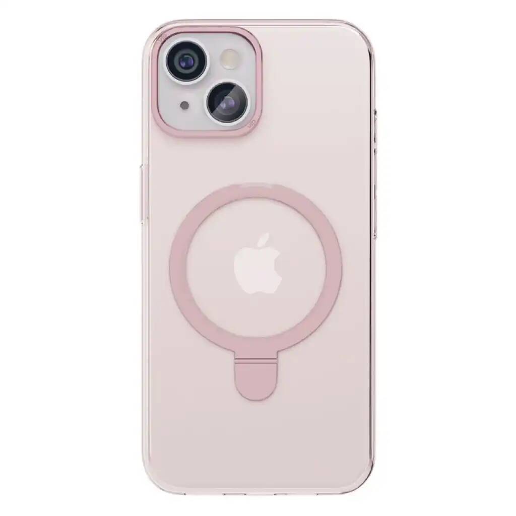 

Чехол для смартфона vlp iPhone 15 с подставкой розовый, iPhone 15 с подставкой розовый