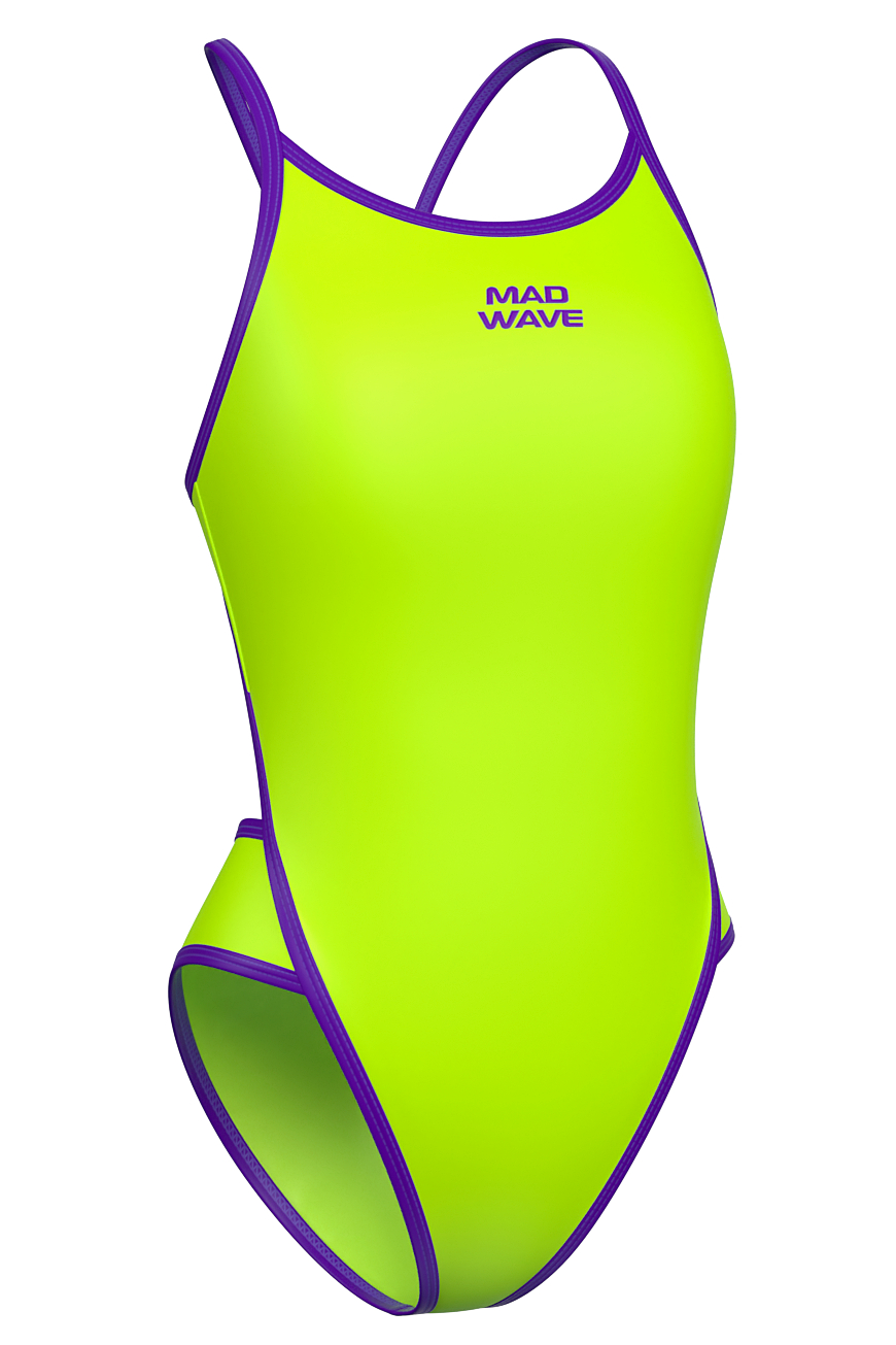

Купальник слитный женский Mad Wave Daria PBT зеленый XS, Daria PBT