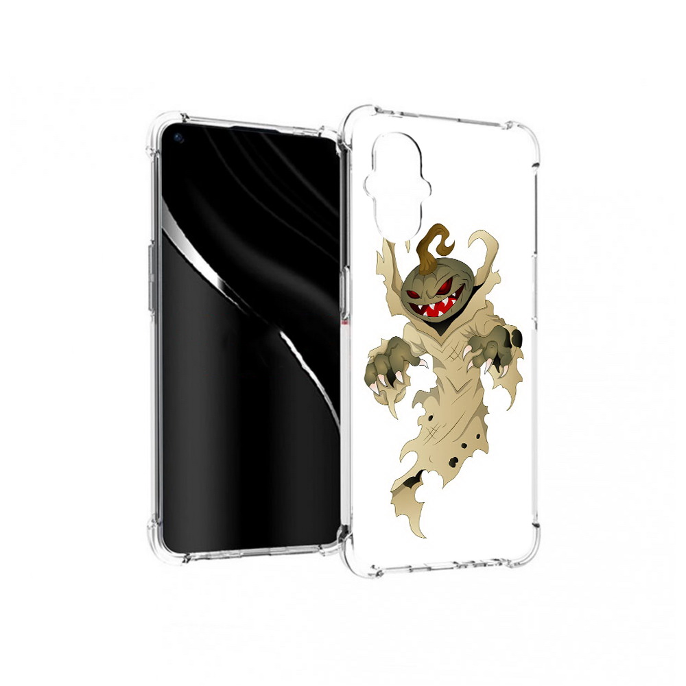 

Чехол MyPads Tocco для OnePlus Nord N20 5G призрак хэллоуина (PT227047.135.555), Прозрачный, Tocco