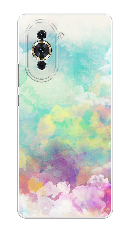

Чехол на Huawei Nova 10 "Воздушное небо", Белый;голубой;розовый;желтый, 6108950-1