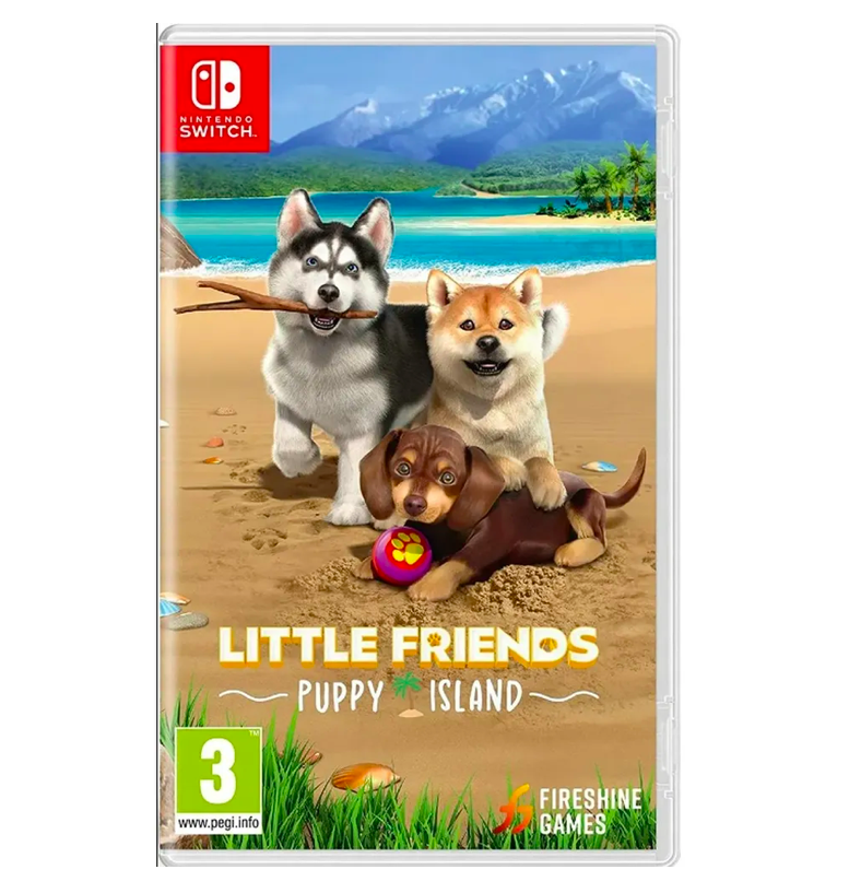 Игра Little Friends: Puppy Island Стандартное издание Nintendo Switch на иностранном языке