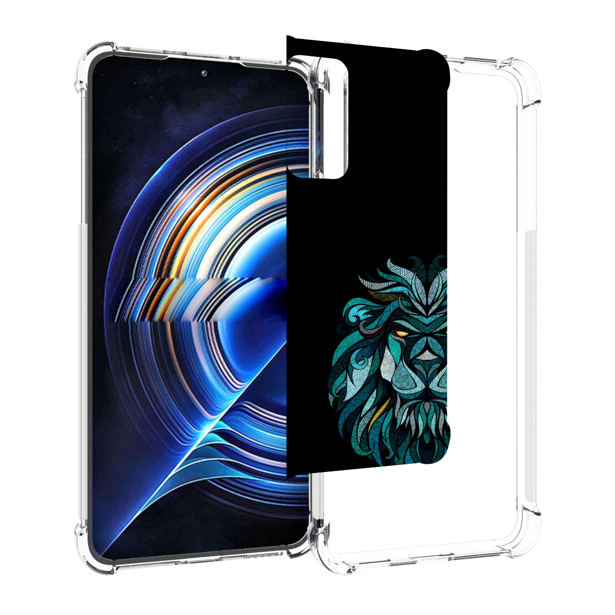 

Чехол MyPads Лев-красивый-зеленый для Tecno Camon 19 Neo, Прозрачный, Tocco