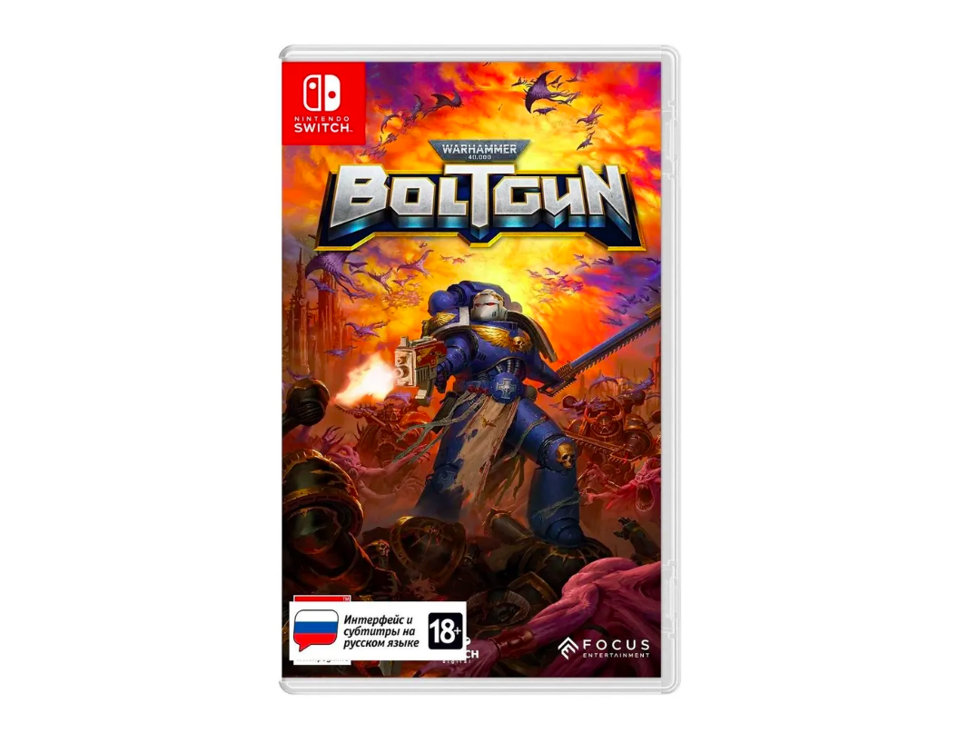 Игра Warhammer 40.000: Boltgun Стандартное издание (Nintendo Switch, русские субтитры)