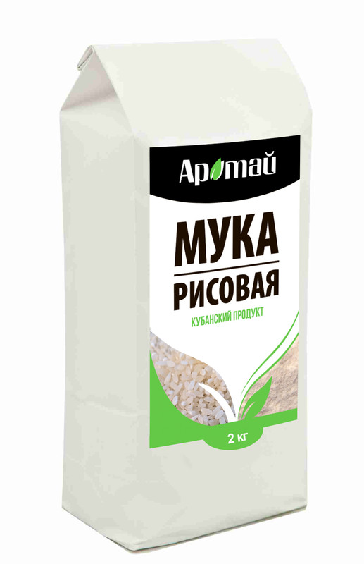

Мука рисовая "Аратай", без глютена, для выпечки, 2 кг