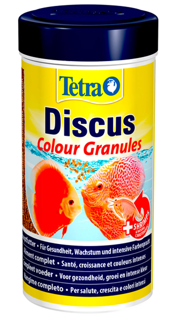 

Корм для аквариумных рыбок Tetra Discus Color Granules гранулы, 250 мл