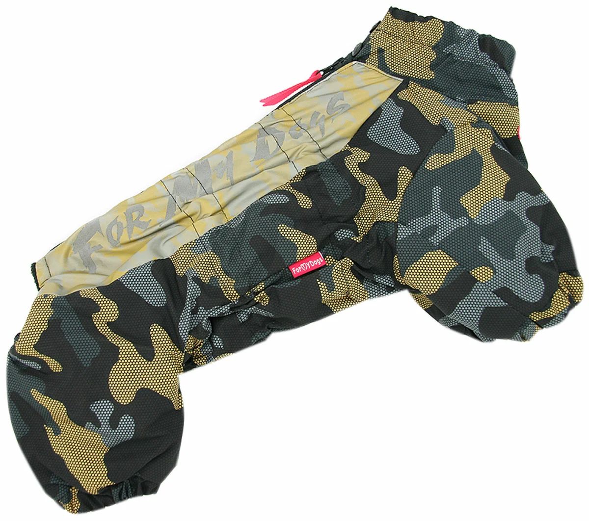 фото Комбинезон для собак for my dogs fw996-2022 m (10) для мальчиков камуфляж
