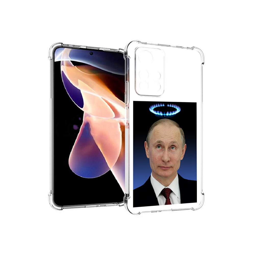 

Чехол MyPads Tocco для Xiaomi Redmi Note 11 Pro святой газ (PT224811.282.594), Прозрачный, Tocco
