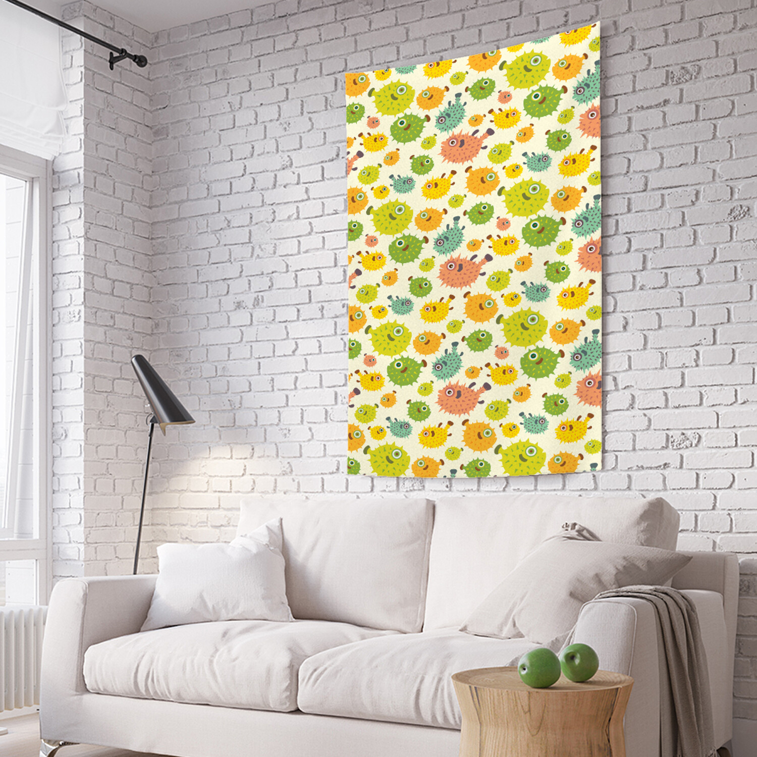 

Вертикальное фотопанно на стену JoyArty Рыбы-ежи 150x200 см, Рыбы-ежи