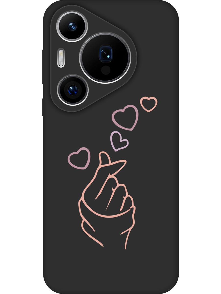 

Силиконовый чехол на Huawei Pura 70 Pro / 70 Pro+ с принтом матовый черный 794156, Черный;прозрачный;розовый;фиолетовый, 782625291
