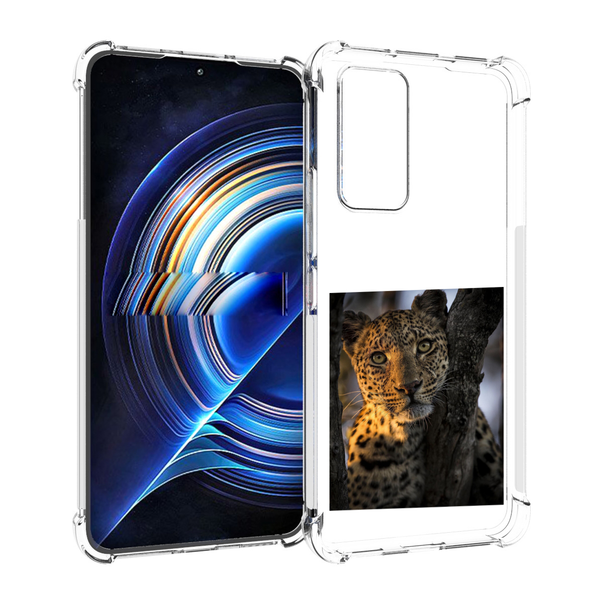 

Чехол MyPads Леопард для Tecno Camon 19 Neo, Прозрачный, Tocco