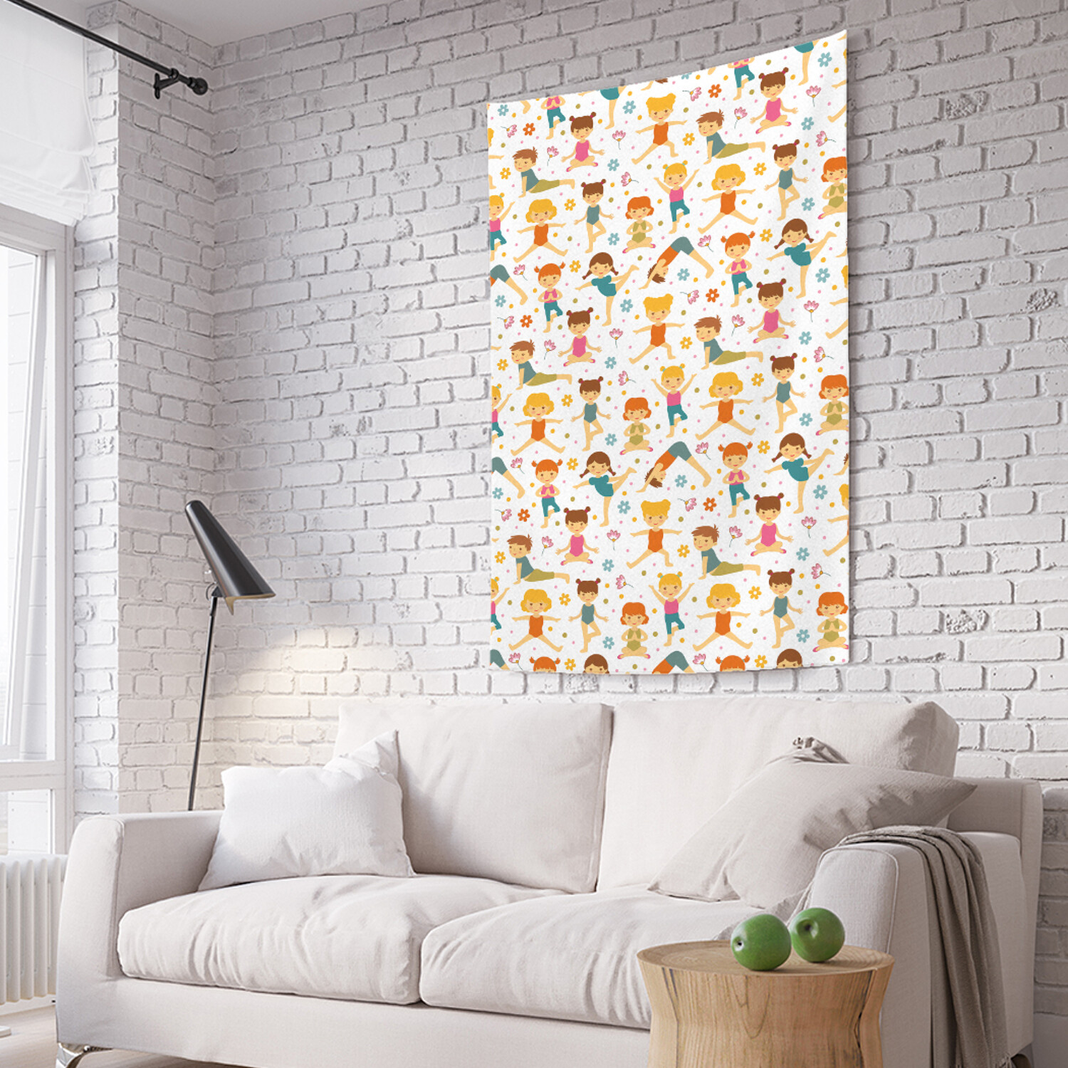 

Вертикальное фотопанно на стену JoyArty Дети и утренняя зарядка 150x200 см, Дети и утренняя зарядка