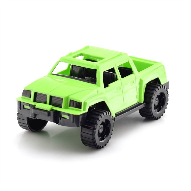 Машинка TOY MIX Внедорожник пластмассовый, зеленый 25см машинка toy mix внедорожник пластмассовый зеленый 25см