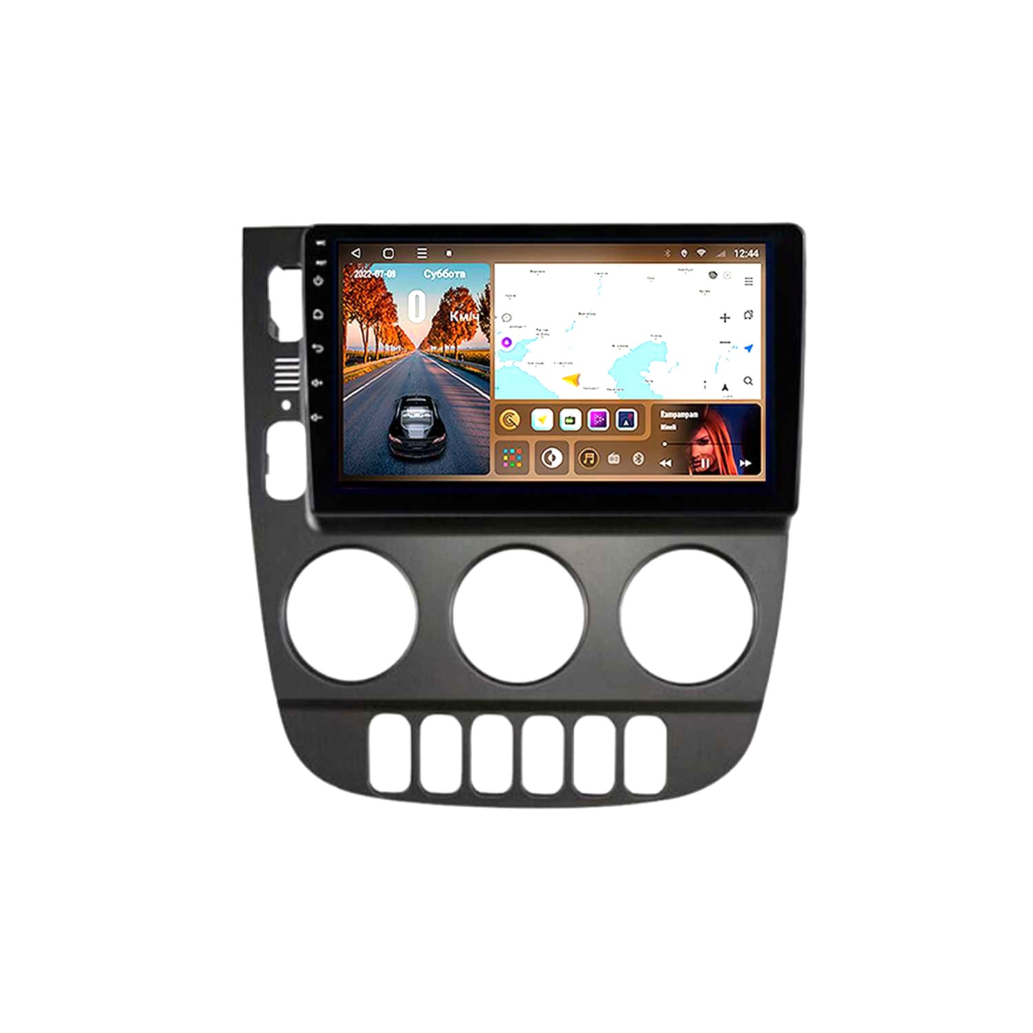 Автомагнитола CaCar TK2 Mercedes ML W163 2835100₽