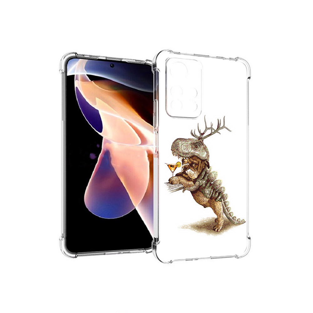 

Чехол MyPads Tocco для Xiaomi Redmi Note 11 Pro тематическая вечеринка (PT224811.282.638), Прозрачный, Tocco