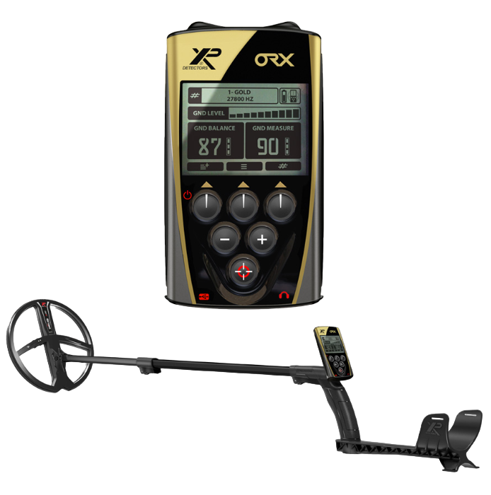 

Металлоискатель XP ORX (катушка HF 24х13 см, блок, Наушники), Черный, ORX