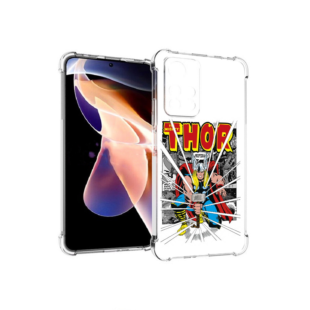 

Чехол MyPads Tocco для Xiaomi Redmi Note 11 Pro тор рисунок (PT224811.282.647), Прозрачный, Tocco