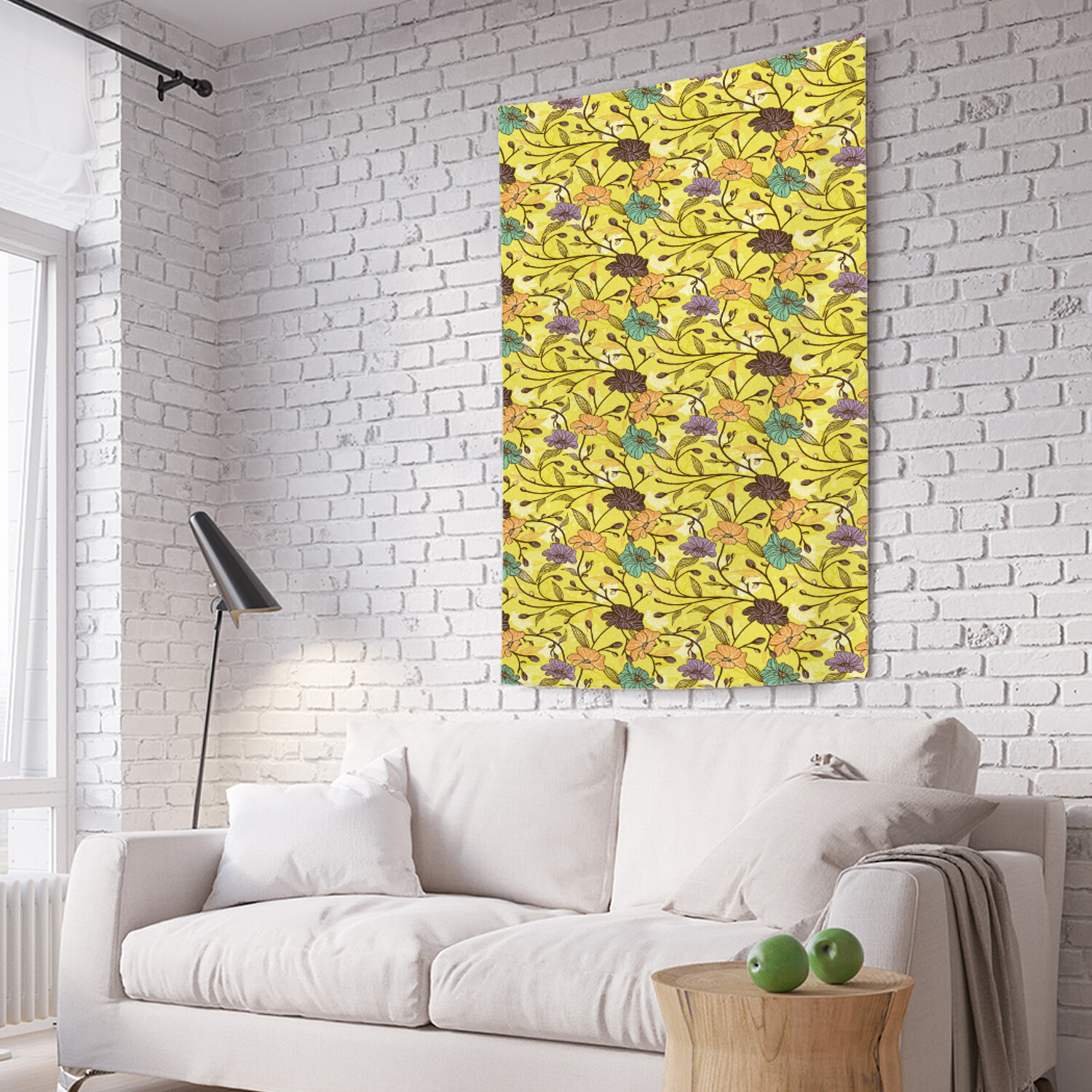 

Вертикальное фотопанно на стену JoyArty Разноцветные цветы 150x200 см, Разноцветные цветы