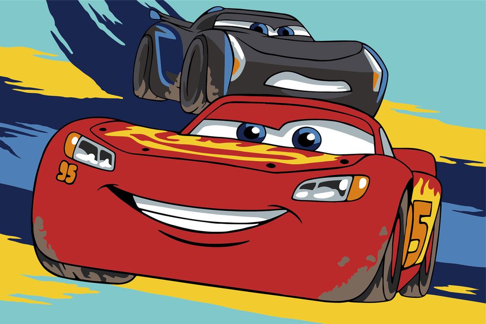 

Картина по номерам Freya «Гонка», PKZ-D1_№12, Гонка