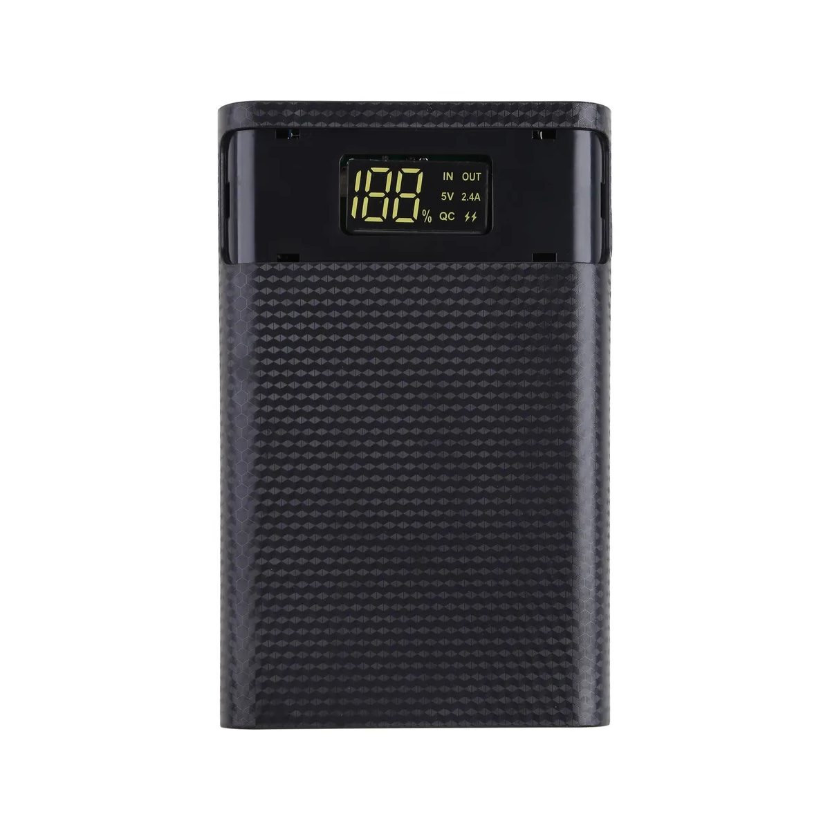 

Корпус Ulike для Power Bank 5V/2.1A 4х18650 (KA4), Черный