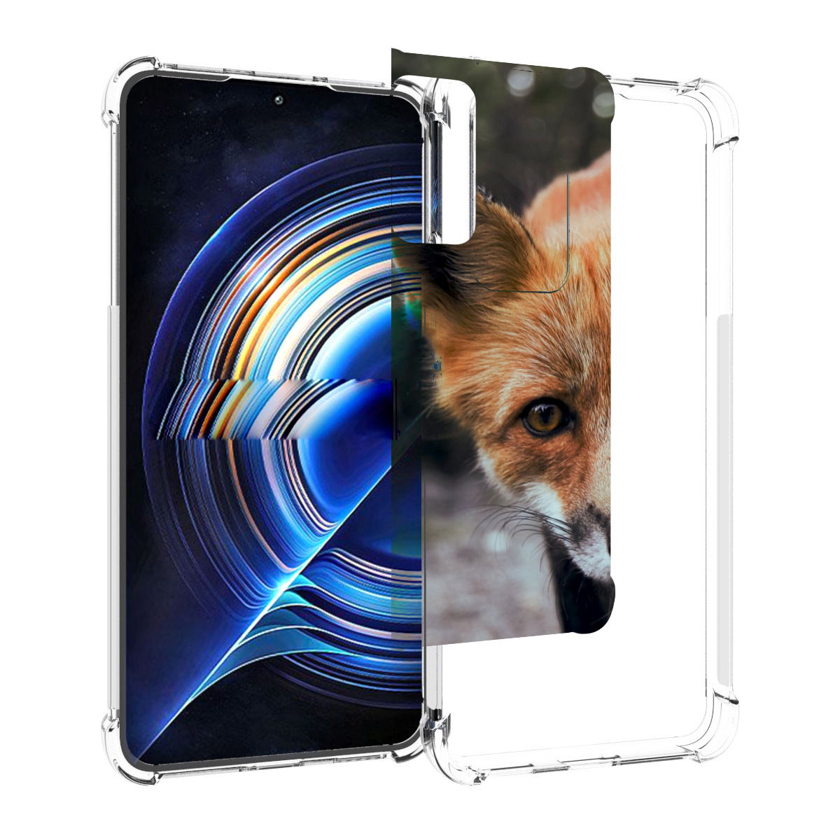

Чехол MyPads Лисица для Tecno Camon 19 Neo, Прозрачный, Tocco