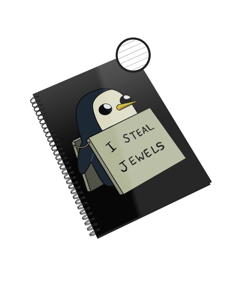 

Блокнот СувенирShop "Время приключений/Adventure Time" NP-MUAT2-A5/3 A5 48 л. в линейку, NP-MUAT2-A5/3
