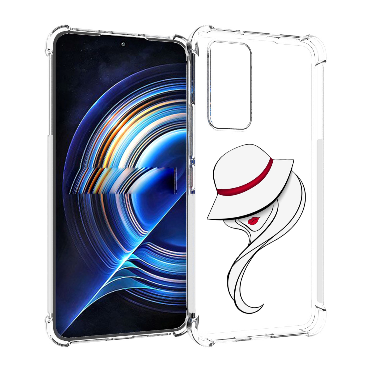 

Чехол MyPads Лого женский для Tecno Camon 19 Neo, Прозрачный, Tocco