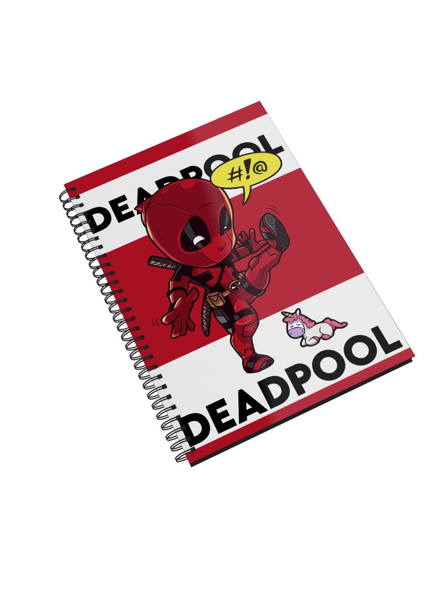 

Блокнот СувенирShop "Deadpool/Дэдпул/Marvel" NP-MVDP1-A4/1 A4 48 листов, NP-MVDP1-A4/1