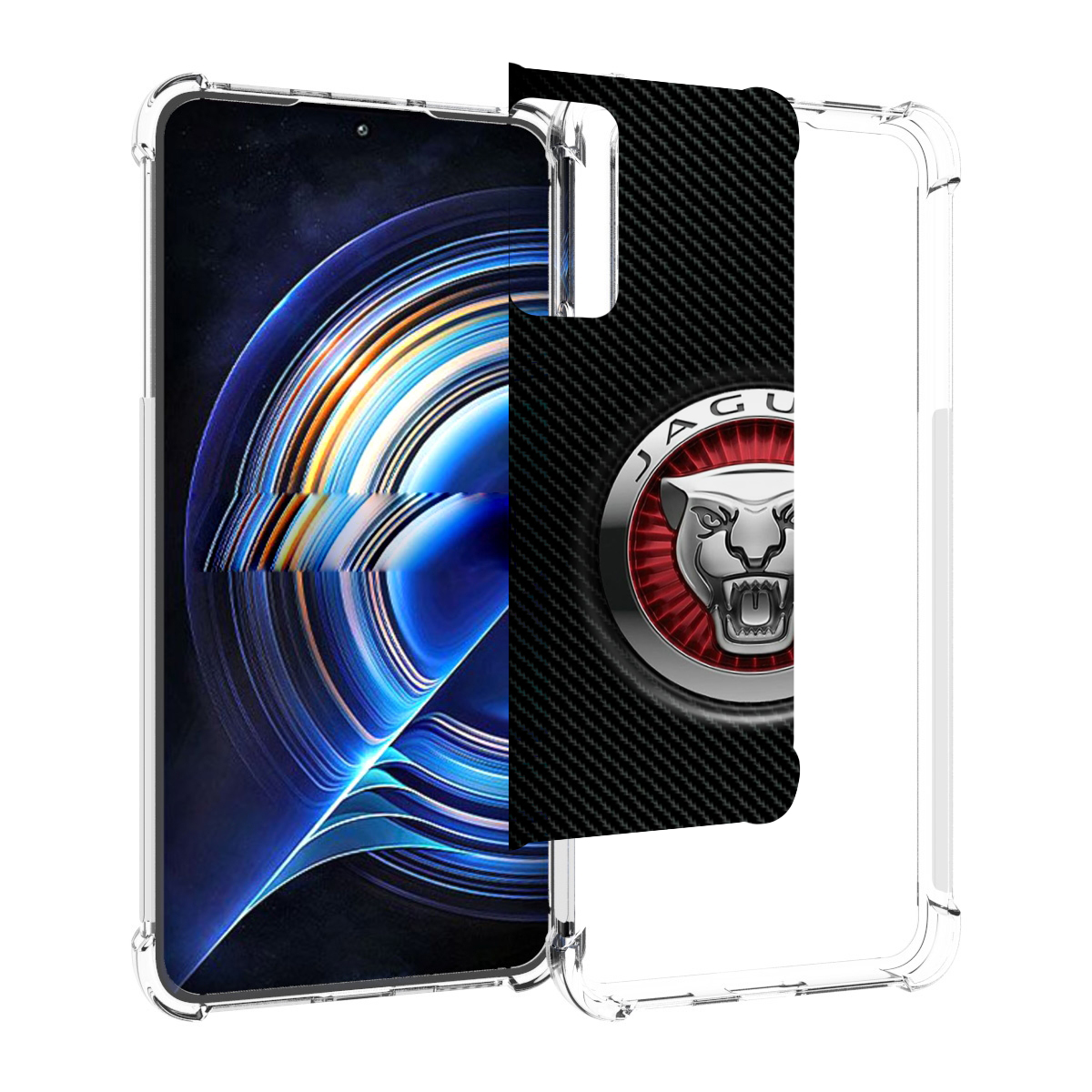 

Чехол MyPads Лого-ягуар для Tecno Camon 19 Neo, Прозрачный, Tocco