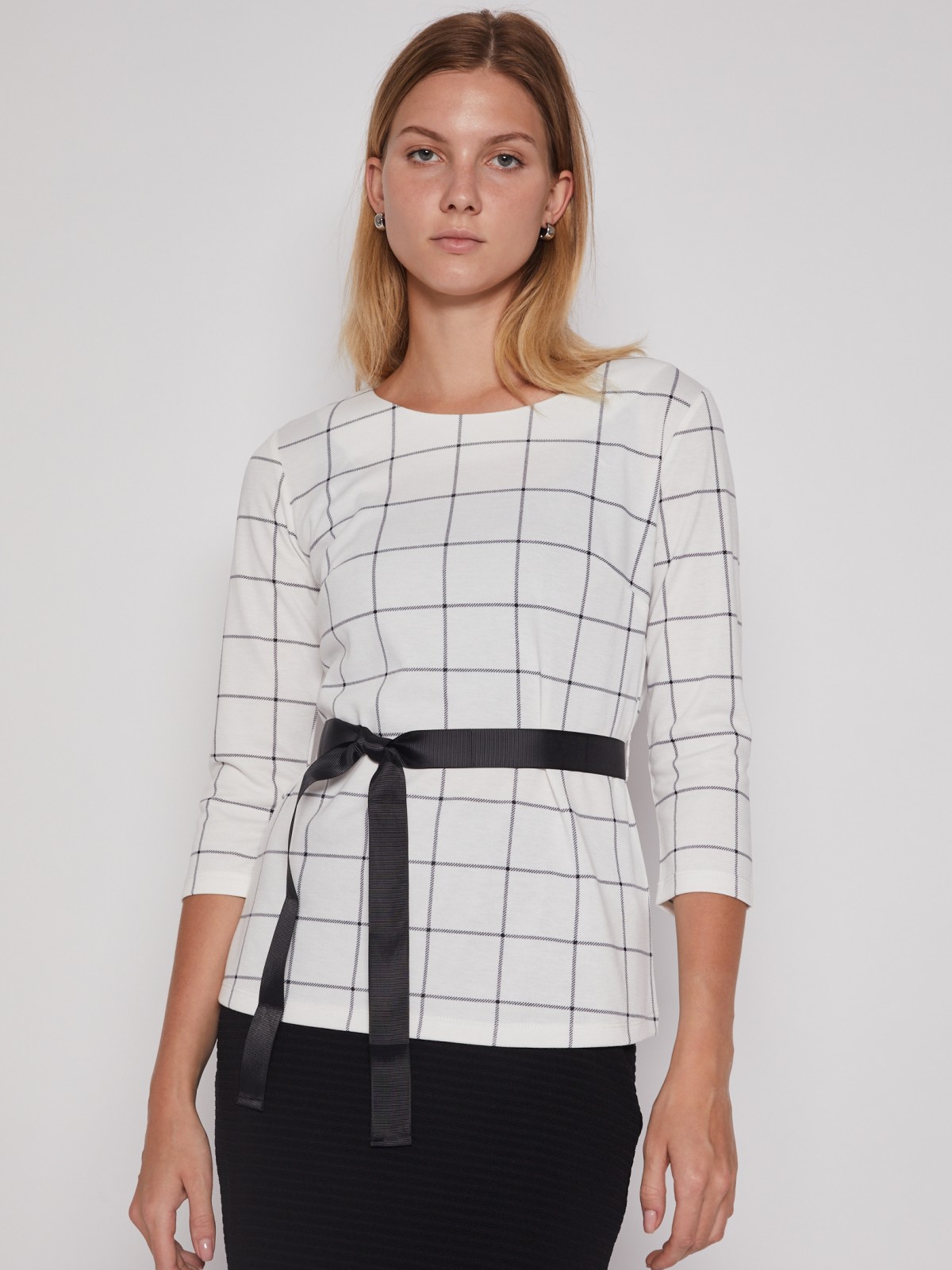 

Блуза женская Zolla 022113110023 белая L, 022113110023