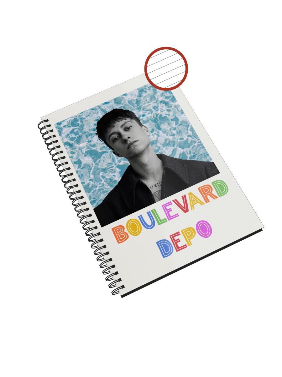 

Блокнот СувенирShop "Boulevard Depo/Бульвар Депо" NP-MZBD8-A5/3 A5 48 листов в линейку, NP-MZBD8-A5/3